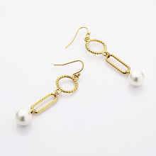 Load image into Gallery viewer, Pearl Earrings Temperament Long Earrings Small Jewelry
