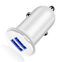 Load image into Gallery viewer, Led 3A Dual USB Electroplating Car Car Charger Mobile Phone Charger Smartphone General Cross Border Wholesale
