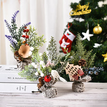 Load image into Gallery viewer, Simple Mini Christmas Decoration Window Small Tree Photography Props
