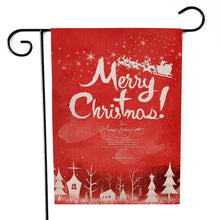 Load image into Gallery viewer, Santa Claus Garden Flag Christmas Decorations
