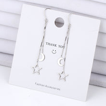 Load image into Gallery viewer, Long Tassel Earrings Round Face Slimming Earrings
