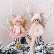 Load image into Gallery viewer, Christmas Cute Fabric Antler Plush Girl Decoration Ornaments

