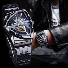Load image into Gallery viewer, Mechanical Watch Fashion Hollow Transparent Back Cover Men
