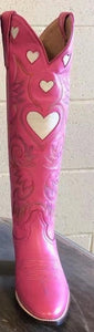 Large Size Long Tube Embroidered Mid-heel Fashion Martin Boots