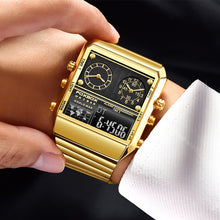 Load image into Gallery viewer, Men Electronic Quartz Watch Multi-function Sports Waterproof Watch
