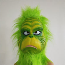 Load image into Gallery viewer, Christmas Latex Green Mask Gift
