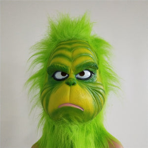 Christmas Latex Green Mask Gift