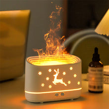 Load image into Gallery viewer, Elk Flame Humidifier Diffuser Mute Household Atmosphere Lamp Christmas Home Decorations
