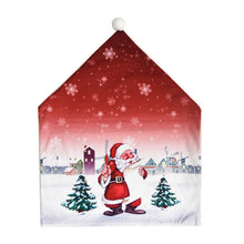 Load image into Gallery viewer, Christmas Decorations Cartoon Chair Covers
