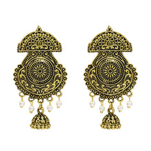 Load image into Gallery viewer, Indian vintage earrings wholesale pearl earrings

