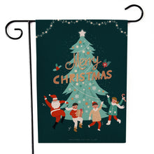 Load image into Gallery viewer, Santa Claus Garden Flag Christmas Decorations
