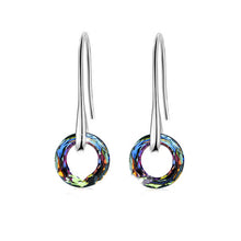 Load image into Gallery viewer, Crystal S925 Universe Simple Ear Hook Earrings
