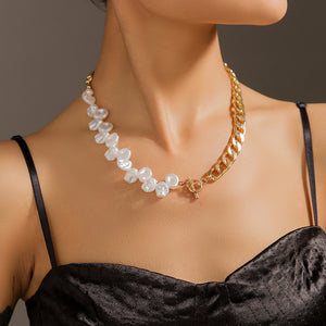 Faux Pearl Necklace