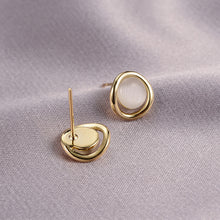Load image into Gallery viewer, French Style Retro Earrings Earrings Net Red Earrings
