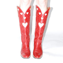 Load image into Gallery viewer, Large Size Long Tube Embroidered Mid-heel Fashion Martin Boots
