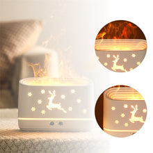 Load image into Gallery viewer, Elk Flame Humidifier Diffuser Mute Household Atmosphere Lamp Christmas Home Decorations
