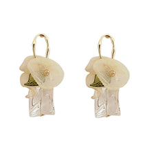 Load image into Gallery viewer, Acrylic Earrings Stud Earrings 925 Silver Needle Female Retro Forest Earrings
