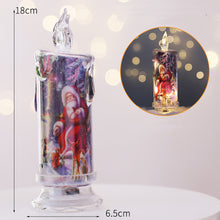 Load image into Gallery viewer, Christmas Transparent Electronic Candles Decorative Gifts
