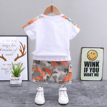 Load image into Gallery viewer, Boys&#39; Casual Children&#39;s Children&#39;s Clothing Casual Short-sleeved Shorts

