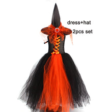 Load image into Gallery viewer, Halloween Costume Witch Tutu Child

