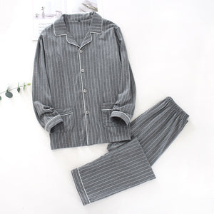 New Couple Pajamas Ladies Autumn And Winter Long-sleeved Suit