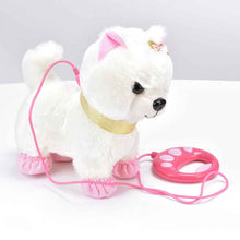 Load image into Gallery viewer, Robot Dog Sound Control Interactive Dog Electronic Toys Plush Puppy Pet Walk Bark Leash Teddy Toys For Children Birthday Gifts
