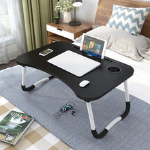 Load image into Gallery viewer, Portable Laptop Desk Home Foldable Laptop Table Notebook Study Laptop Stand Desk for Bed &amp; Sofa Computer Table with Folding Legs
