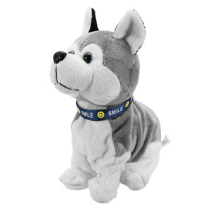 Sound Control Electronic Interactive Dogs Toy Robot Puppy Pets Bark Stand Walk 8 Movements Plush Toys For Kids gifts
