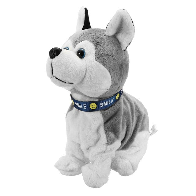 Sound Control Electronic Interactive Dogs Toy Robot Puppy Pets Bark Stand Walk 8 Movements Plush Toys For Kids gifts