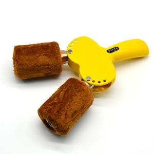 SHARE HO Double Copper Moxa Facial Acupunture Stick Chinese Moxibustion Therapy Roll holder Points Heating Warm Treatment