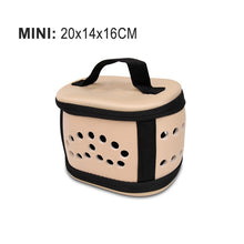 Load image into Gallery viewer, Foldable Dog Carrier Handbag Cat Travel Bag EVA Breathable Shoulder Bags For Small Dogs Puppy Carrying Outdoor Pet Supplies
