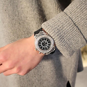 led Flash Luminous Watch Personality trends students lovers jellies woman men's watches 7 color light WristWatch