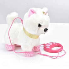 Load image into Gallery viewer, Robot Dog Sound Control Interactive Dog Electronic Toys Plush Puppy Pet Walk Bark Leash Teddy Toys For Children Birthday Gifts
