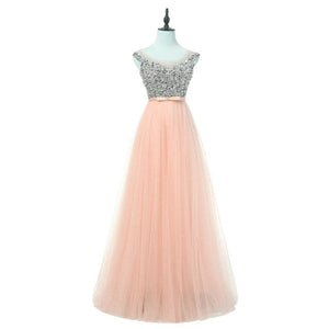 Elegant Ladies Backless Banquet Evening Dress Short and Long Fashion Bridesmaid wedding Pink Dress vestidos de fiesta