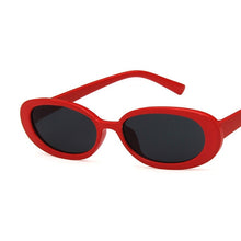 Load image into Gallery viewer, Pink Retro Sunglasses Oval Sunglasses Women Retro Brand Designer Vintage Ladies Cat Eye Pink Sun Glasses UV400  Nicki Minaj
