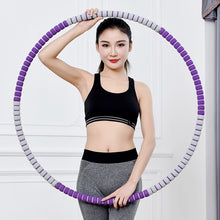 Load image into Gallery viewer, Removable Stainless Steel Sport Hoop Fitness Circle Lose Weight  Home Bodybuilding Exercise Crossfit Workout Fitness Equipment
