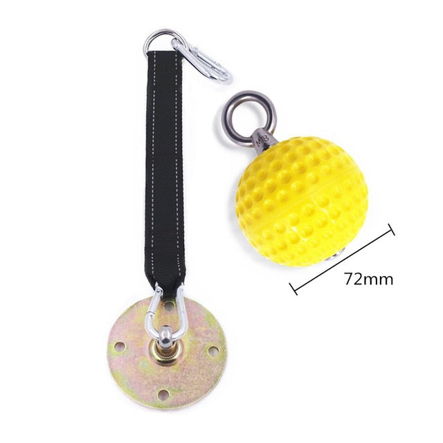Fitness Heavy Arm Trainer Muscle Grip Ball Blaster Pull Up Power Ball Hold Grip Triceps Gym Equipment for Home Strength Workout