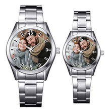 Load image into Gallery viewer, A3313 Custom logo Watch photo print Watches watch face Printing Wristwatch Customized Unique DIY Gift For lovers
