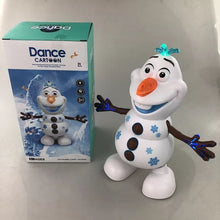 Load image into Gallery viewer, Frozen 2 Robots Snowman Olaf Electric Toys Dance Moves Light Music Cartoon Plastic Toy Boys And Girls Christmas Gifts
