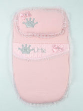 Load image into Gallery viewer, Baby swaddle sleeping bag girls boys cute baby envelope super soft bed crown flower butterfly little king little princess models
