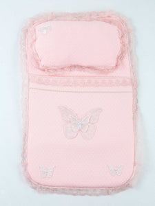 Baby swaddle sleeping bag girls boys cute baby envelope super soft bed crown flower butterfly little king little princess models