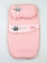 Load image into Gallery viewer, Baby swaddle sleeping bag girls boys cute baby envelope super soft bed crown flower butterfly little king little princess models
