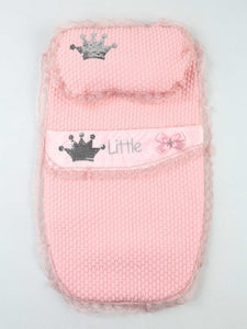 Baby swaddle sleeping bag girls boys cute baby envelope super soft bed crown flower butterfly little king little princess models