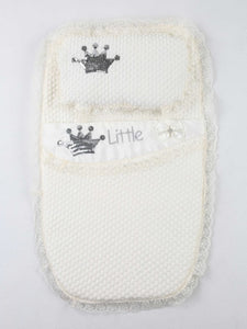 Baby swaddle sleeping bag girls boys cute baby envelope super soft bed crown flower butterfly little king little princess models