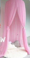Load image into Gallery viewer, DROP SHIPPING Baby Bed Canopy Curtain Around Dome Mosquito Net Crib Netting Hanging Tent for Children Baby Room Decoration

