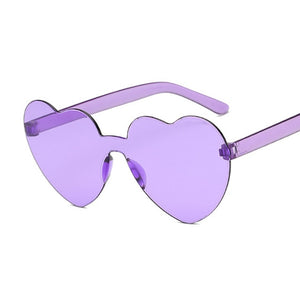 Love Heart Sunglasses Women Brand Designer New Fashion Cute Sexy Retro Cat Eye Vintage Cheap Sun Glasses Red Female