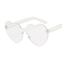 Load image into Gallery viewer, Love Heart Sunglasses Women Brand Designer New Fashion Cute Sexy Retro Cat Eye Vintage Cheap Sun Glasses Red Female
