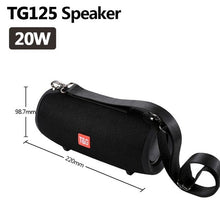 Load image into Gallery viewer, TG118 High Power 40W Bluetooth Speaker Waterproof Portable Column For PC Computer Speakers Subwoofer Boom box Music Center Radio
