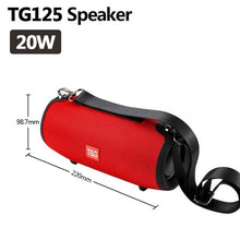 Load image into Gallery viewer, TG118 High Power 40W Bluetooth Speaker Waterproof Portable Column For PC Computer Speakers Subwoofer Boom box Music Center Radio

