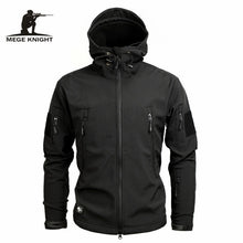 Load image into Gallery viewer, Mege Brand Clothing Autumn Men&#39;s Military Camouflage Fleece Jacket Army Tactical Clothing  Multicam Male Camouflage Windbreakers

